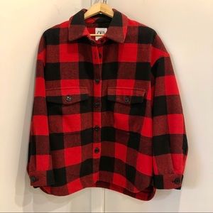 Plaid shacket